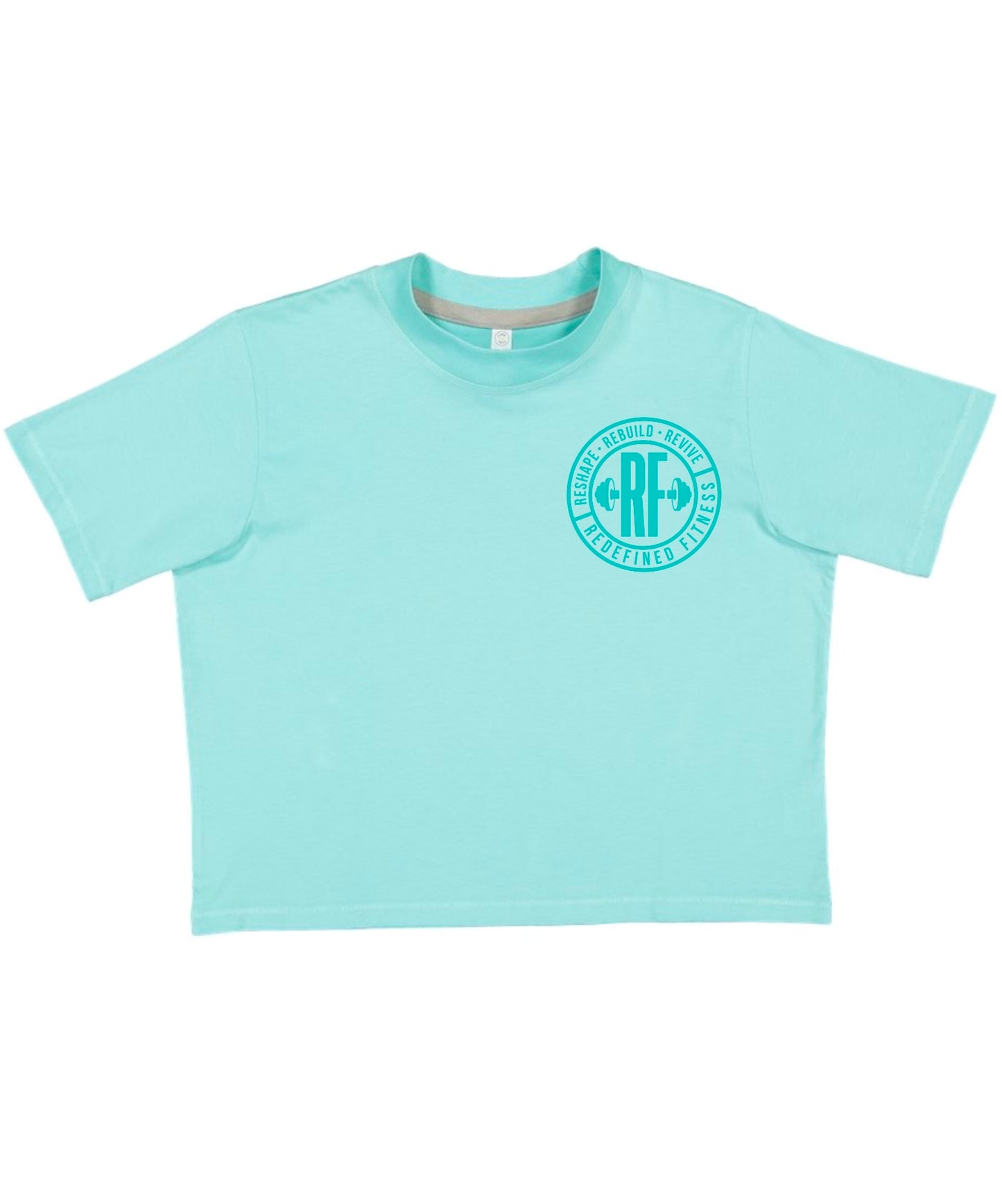 Crop -Contrast Logo Tee