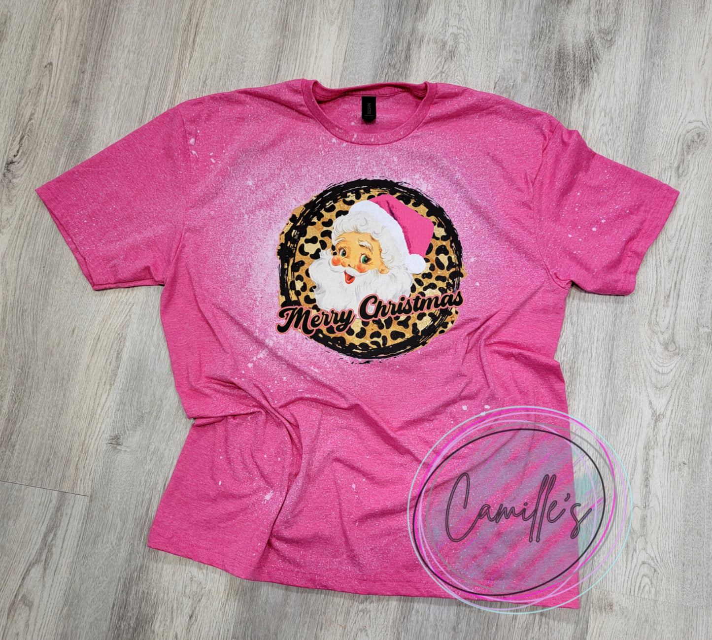 Pink Santa Design