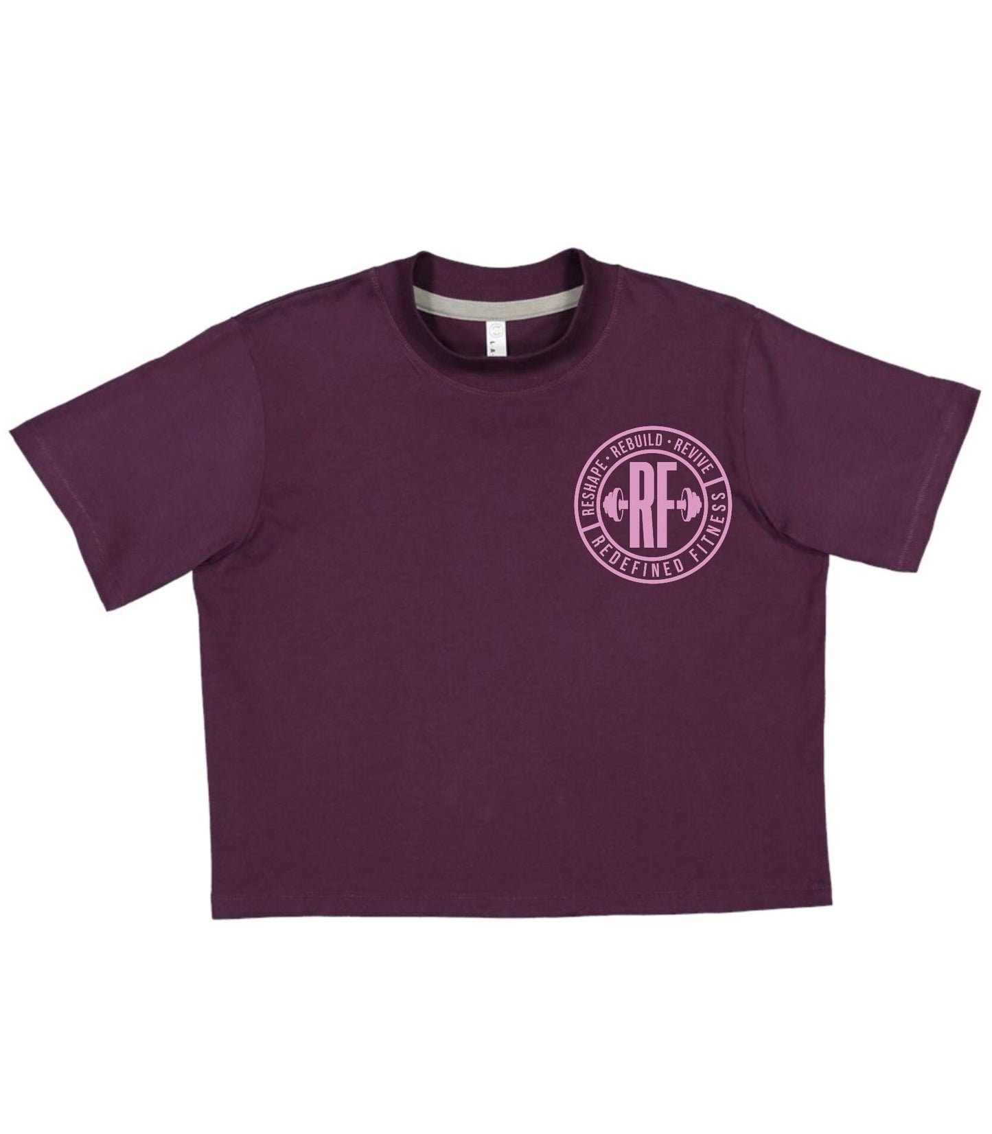 Crop -Contrast Logo Tee