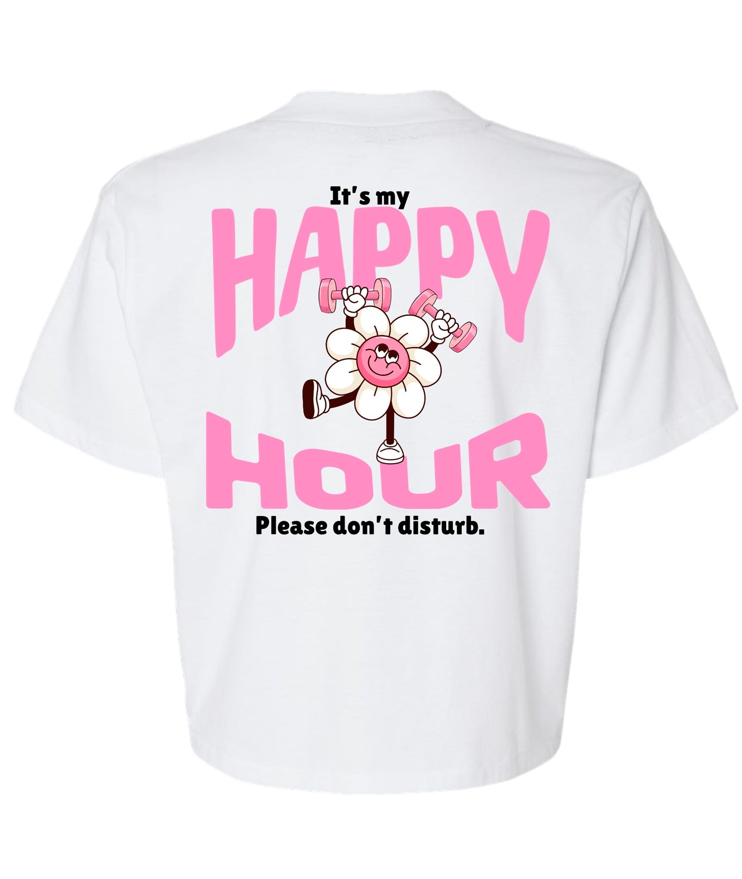 Crop - Happy Hour Tee