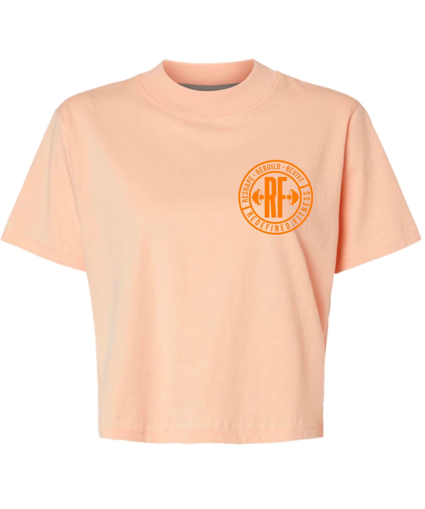 Crop -Contrast Logo Tee