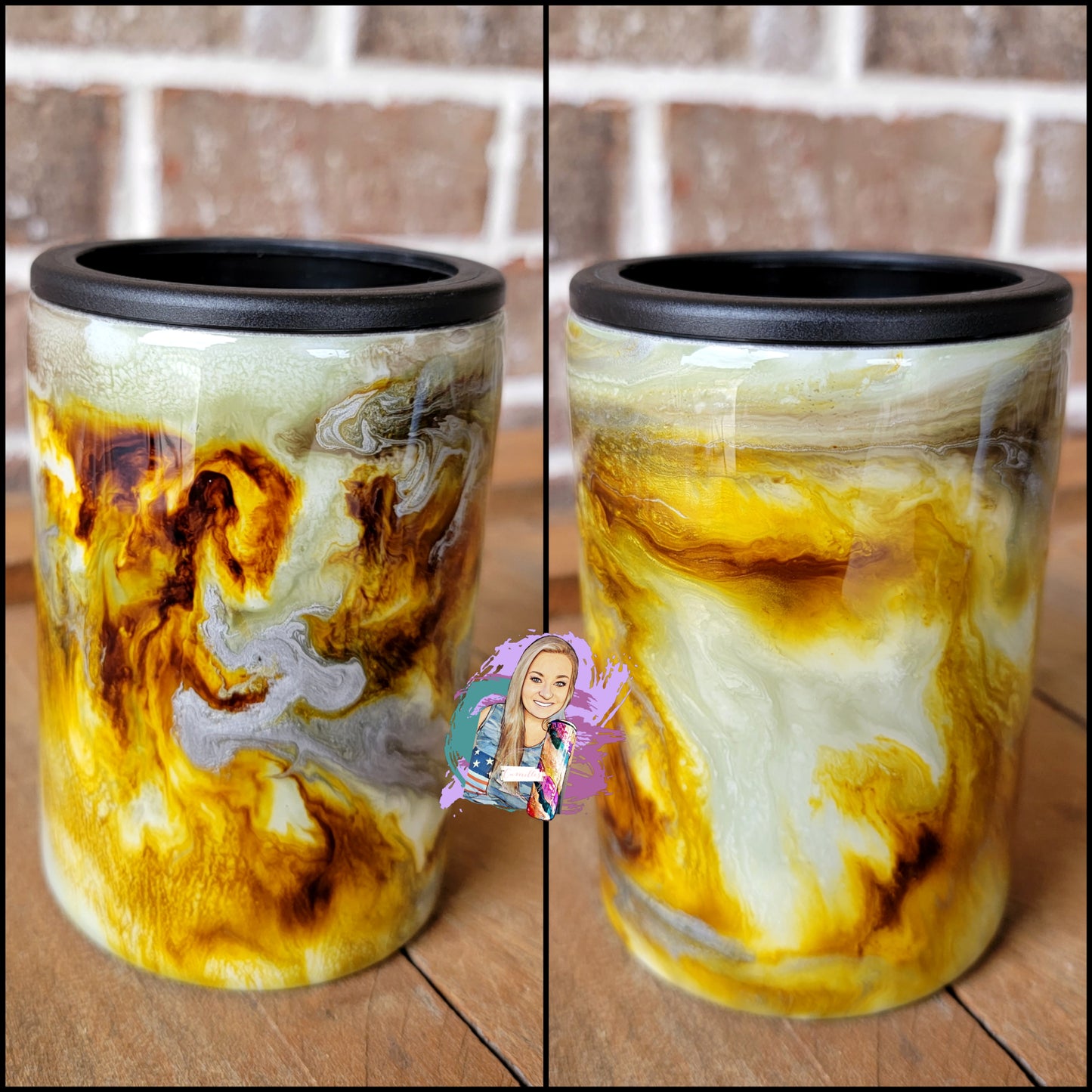 Alcohol Ink Regular Can Cooler