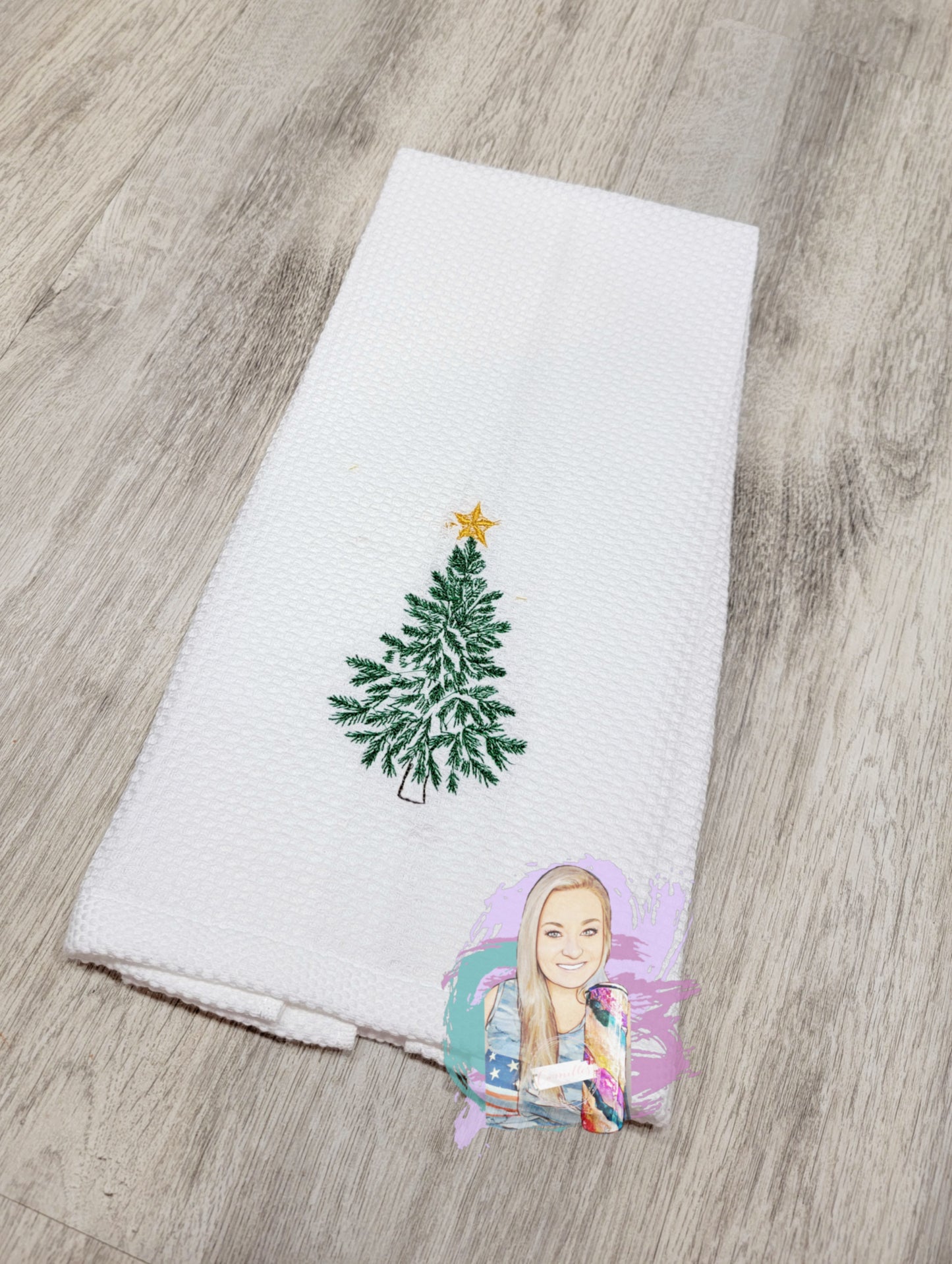 Christmas Tree Kitchen Towel