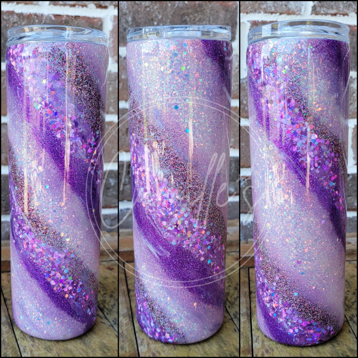 Purple Glitter Galaxy