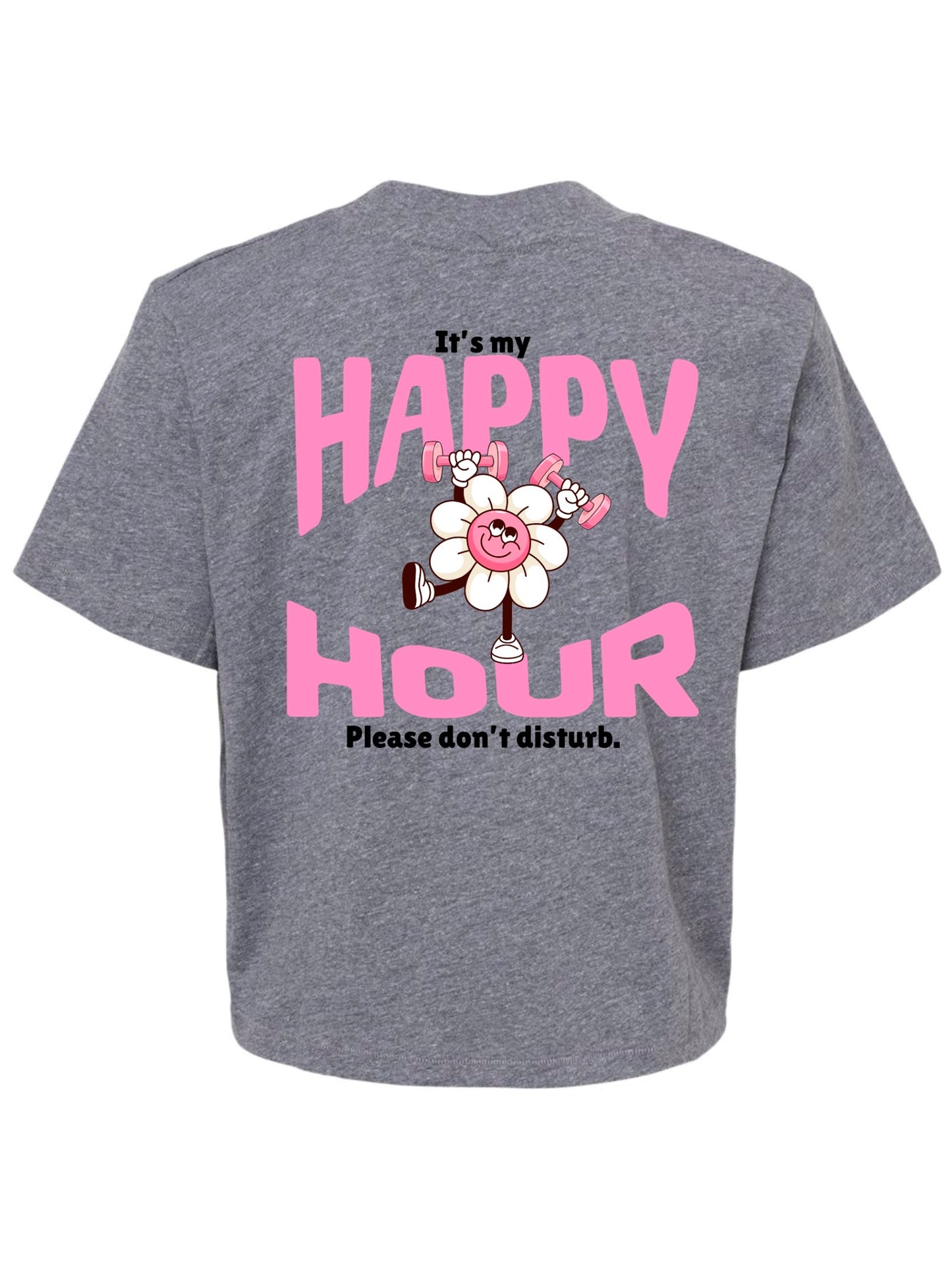 Crop - Happy Hour Tee
